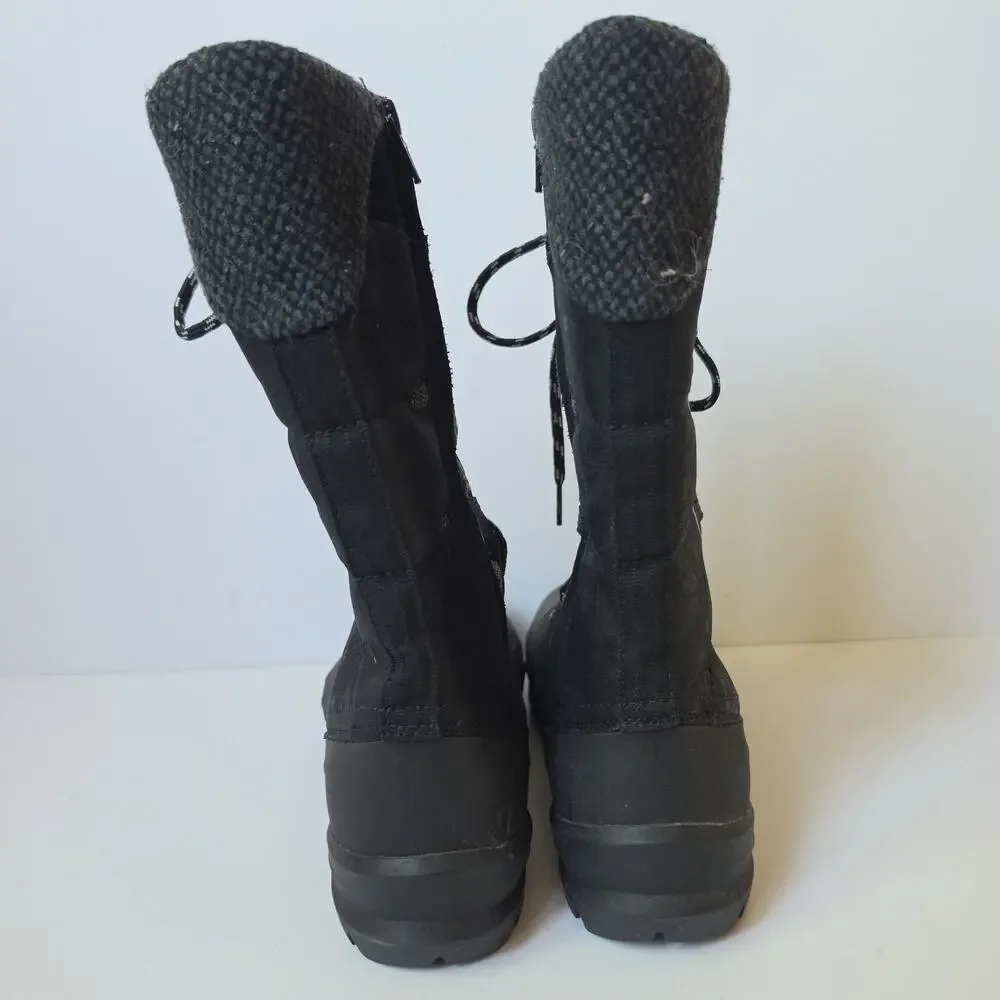 Merrell Boots Thermo Aurora 2 Womens Size 7 Tall Waterproof Black Vibram 400g